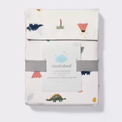 Cotton Fitted Crib Sheet - Dinos - Cloud Island™ 8 Cotton Fitted Crib Sheet - Dinos - Cloud Island™ -Cloud Island™ GUEST 069ee5d2 8ddd 47f3 9463 0a43e1eb2cab