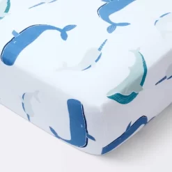 Fitted Crib Sheet Sleepy Tides - Cloud Island™ -Cloud Island™ GUEST 096ee73c b811 4757 818d feca0b957ffa