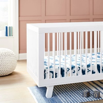 Fitted Jersey Crib Sheet Whales - Solid Blue - 2pk - Cloud Island™ 3 Fitted Jersey Crib Sheet Whales - Solid Blue - 2pk - Cloud Island™