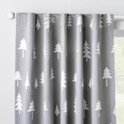 Blackout Curtain Panel Trees - Cloud Island™ Gray -Cloud Island™ GUEST 0c1a6528 cfb3 4264 aa09 1708c1a308f8