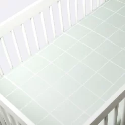 Fitted Crib Sheet - Cloud Island™ Mint Windowpane -Cloud Island™ GUEST 0c2d90a4 980f 4e9d 9f67 efe2fd3a1d0e