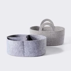 Coiled Rope Diaper Caddy With Dividers - Cloud Island™ 9 Coiled Rope Diaper Caddy With Dividers - Cloud Island™ -Cloud Island™ GUEST 0c786c67 ddb0 4750 8b88 6f038c1042ae