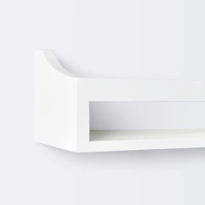16" Slope Shelf - Cloud Island™ White 4 16" Slope Shelf - Cloud Island™ White - Image 2