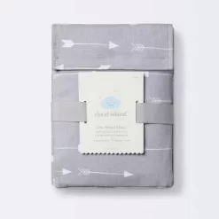 Fitted Crib Sheet Arrows - Cloud Island™ Gray 10 Fitted Crib Sheet Arrows - Cloud Island™ Gray -Cloud Island™ GUEST 15084078 4675 4519 8e5b f685fbc8f38b