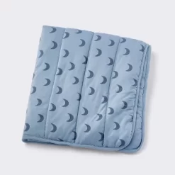 Rayon From Bamboo Jersey Quilted Blanket - Moons - Blue - Cloud Island™ 9 Rayon From Bamboo Jersey Quilted Blanket - Moons - Blue - Cloud Island™ -Cloud Island™ GUEST 16127b53 32ab 4c90 962a d6298d5d0535