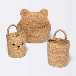 Hanging Wall Storage Basket - Cloud Island™ - Bear -Cloud Island™ GUEST 1a920786 9cce 4717 9552 3140e9ed879c