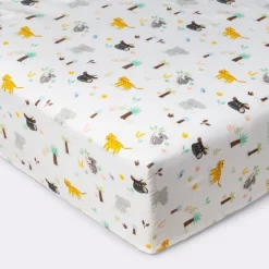 Fitted Crib Sheet Jungle Animals - Cloud Island™ -Cloud Island™ GUEST 20ee4b58 21b8 4a27 b9d2 ad76a8b2058b