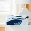 Muslin Swaddle Blanket Whales - White/Blue - Cloud Island™ -Cloud Island™ GUEST 24e781ec 1c71 483d a84b d691fc6ff0c8