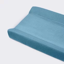 Muslin Waffle Changing Pad Cover - Blue - Cloud Island™ -Cloud Island™ GUEST 25d75fd4 d1f1 43b2 a2b2 0c3c3f4cf993