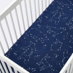 Fitted Crib Sheet Constellation - Cloud Island™ Navy -Cloud Island™ GUEST 32723405 1beb 44c8 b881 83b543ab05a0