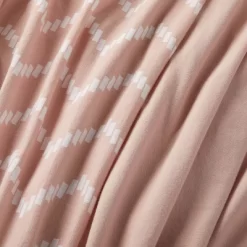 Jersey Fitted Crib Sheet - Pink Chevron And Solid Heirloom - Pink - 2pk - Cloud Island™ -Cloud Island™ GUEST 34847fde f6b4 41bc 967a dee13ea82824