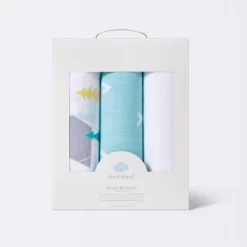 Muslin Swaddle Blankets Adventure Awaits 3pk - Cloud Island™ Light Blue 7 Muslin Swaddle Blankets Adventure Awaits 3pk - Cloud Island™ Light Blue -Cloud Island™ GUEST 34ef9cb0 c162 4737 b1c7 c8fd0aebe640