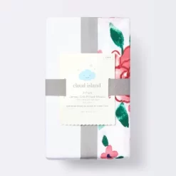 Fitted Jersey Crib Sheet - Pink Floral - 2pk - Cloud Island™ 7 Fitted Jersey Crib Sheet - Pink Floral - 2pk - Cloud Island™ -Cloud Island™ GUEST 3d457d13 e381 4ecc 8626 46338eaef4ab