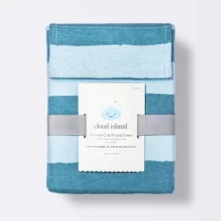 Flannel Fitted Crib Sheet - Blue Stripes - Cloud Island™ 8 Flannel Fitted Crib Sheet - Blue Stripes - Cloud Island™ -Cloud Island™ GUEST 40ebcdb9 970e 4cb6 9eb1 5bfbe495ef99