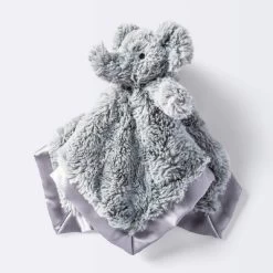 Elephant Small Security Blanket - Gray - Cloud Island™ -Cloud Island™ GUEST 4145ebd1 8a21 4a40 8bab 94bd157b1fce