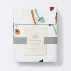 Fitted Crib Sheet Foilage - Cloud Island™ -Cloud Island™ GUEST 41968646 4a1c 4fb0 91d4 e985ca25d417