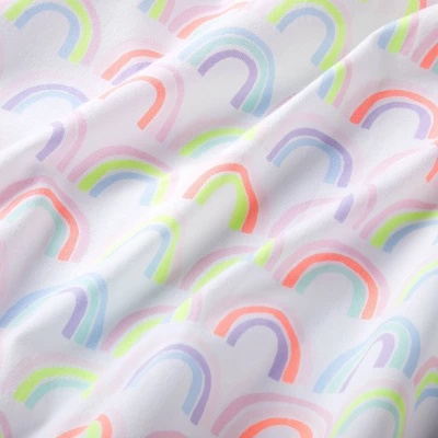 Fitted Crib Sheet Rainbows - Cloud Island™ - White 5 Fitted Crib Sheet Rainbows - Cloud Island™ - White - Image 3