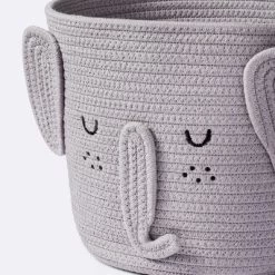 Coiled Rope Forest Animal Medium Round Storage Basket - Elephant - Cloud Island™ 6 Coiled Rope Forest Animal Medium Round Storage Basket - Elephant - Cloud Island™ -Cloud Island™ GUEST 47ed489c 67ba 4e28 b89c 69aa460f130f