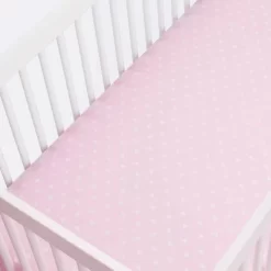 Fitted Crib Sheet Hearts - Cloud Island™ Pink -Cloud Island™ GUEST 49ae5cd8 4206 4ef3 bd20 cc950a82e3eb