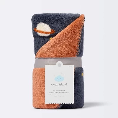 Plush Baby Blanket - Space - Cloud Island™ 5 Plush Baby Blanket - Space - Cloud Island™ - Image 3