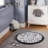Round Activity Playmat Scallop - Cloud Island™ Black/White -Cloud Island™ GUEST 5b95c9d1 ab0a 4ef5 9d36 22ed0555425e