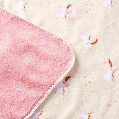 Plush Baby Blanket - Unicorn - Cloud Island™ 4 Plush Baby Blanket - Unicorn - Cloud Island™ - Image 2