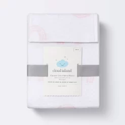 Flannel Fitted Crib Sheet - Rainbow - Cloud Island™ -Cloud Island™ GUEST 643597b8 20c8 4fdd 9d16 5750a4d191d6