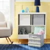 Tufted Canvas 13"x13" Storage Cube - Cloud Island™ Gray/Cream -Cloud Island™ GUEST 649e7f8a 429d 4170 9f02 bc798ba4c6e6