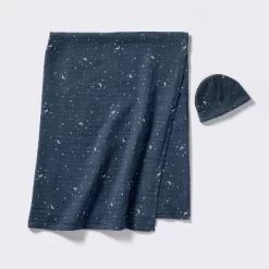 Hospital Muslin Swaddle And Hat Gift Set - 2ct - Blue Stars- Cloud Island™ -Cloud Island™ GUEST 664f9fbc 70d1 4fc0 a75c 1554d16f837e