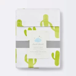 Fitted Crib Sheet Cactus - Cloud Island™ - White -Cloud Island™ GUEST 67b5905e 938c 4b9b b39d 1a9e9493191b