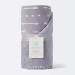 Plush Baby Blanket - Gray Arrows - Cloud Island™ -Cloud Island™ GUEST 6a4f9aea 8785 4fe2 87f0 7477c2a902f9