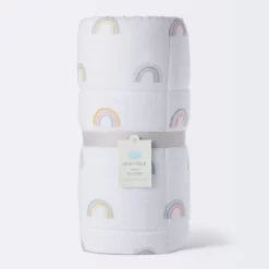 Muslin Quilt Baby And Toddler Blanket - Rainbow - Cloud Island™ -Cloud Island™ GUEST 6b29e189 c434 4728 a757 a8daa5404773