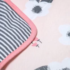 Jersey Knit Reversible Baby Blanket Floral - Cloud Island™ - Pink -Cloud Island™ GUEST 6f5e1e2e 22e0 4678 a6a0 8bb28ee03f27