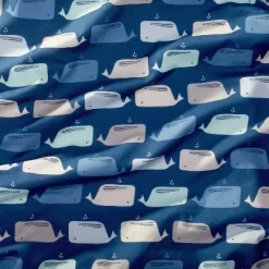 Fitted Crib Sheet Whales - Cloud Island™ Navy -Cloud Island™ GUEST 6f90d4dc cd9f 408c 869f 20a98412fd74