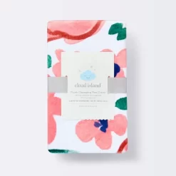 Plush Changing Pad Cover In Bloom - Pink Floral - Cloud Island™ -Cloud Island™ GUEST 6febc49b 0a7e 4715 9f03 2bf90a5d3d91