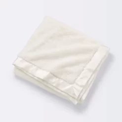Solid Satin Edge Plush Baby Blanket - Cream - Cloud Island™ 9 Solid Satin Edge Plush Baby Blanket - Cream - Cloud Island™ -Cloud Island™ GUEST 7094c5e8 38fc 412b befd 2353c5593067