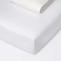 Fitted Jersey Crib Sheet - Cloud Island™ - White 2pk -Cloud Island™ GUEST 7848e648 b89f 44cc 9cbb 506f3888ca78