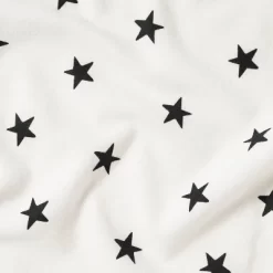 Flannel Fitted Crib Sheet Stars - Cloud Island™ - Cream/Black -Cloud Island™ GUEST 7c2190d5 1ab6 4d41 a58a 807e4f83fc74