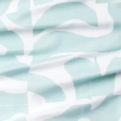 Fitted Crib Sheet Tile Print - White/Seafoam - Cloud Island™ -Cloud Island™ GUEST 83b64d64 4287 412c a409 5d075b28d564