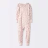 Toddler Girls' Smooth Jersey Snug Fit Union Suit - Cloud Island™ Pink -Cloud Island™ GUEST 84380608 b101 46de b25c 35ca8df387e7