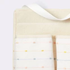 Wall Hanging Storage With Slub Stitching - Cream - Cloud Island™ -Cloud Island™ GUEST 8832db07 742e 4688 b0b7 7ac6523ba994