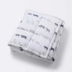 Muslin Quilt Two By Two Baby And Toddler Blanket - Animals - Cloud Island™ -Cloud Island™ GUEST 88c7fa48 3f43 42bf a2dd 09ea03702bac