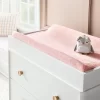 Velvet Polyester Spandex Changing Pad Cover - Pink - Cloud Island™ -Cloud Island™ GUEST 8e682587 ba41 4435 9990 1a17e711d44f