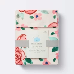 Cotton Fitted Crib Sheet - Large Floral Blooms - Cloud Island™ 8 Cotton Fitted Crib Sheet - Large Floral Blooms - Cloud Island™ -Cloud Island™ GUEST 8f8178ab 416a 4665 8a53 cc1843f6fd76