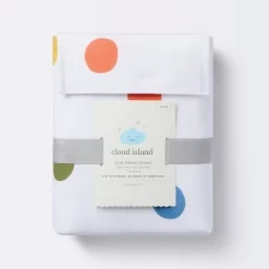 Cotton Fitted Crib Sheet - Multidot - Cloud Island™ -Cloud Island™ GUEST 9133d80e 56ca 4731 9c58 95dd923f7e7e