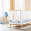 Fitted Crib Sheet Stripe - Navy/White - Cloud Island™ -Cloud Island™ GUEST 9e7537ac f657 4505 a64f 0634c7b105be