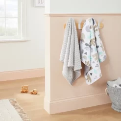 Plush Embossed Baby Blanket Chevron - Cloud Island™ Gray - 100 Each