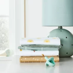 Flannel Baby Blanket - Safari Suns - Cloud Island™