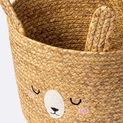 Braided Water Hyacinth Medium Round Storage Basket - Rabbit - Cloud Island™ -Cloud Island™ GUEST a2b5ba71 01ad 48db 89aa 3bb10536a504