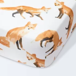 Crib Fitted Sheet - Cloud Island™ Foxes -Cloud Island™ GUEST a60b276f d242 419b b814 2d19e6964a44